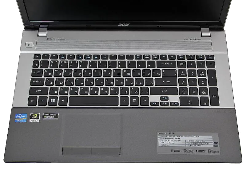 Замена тачпада Acer Aspire V3-771G