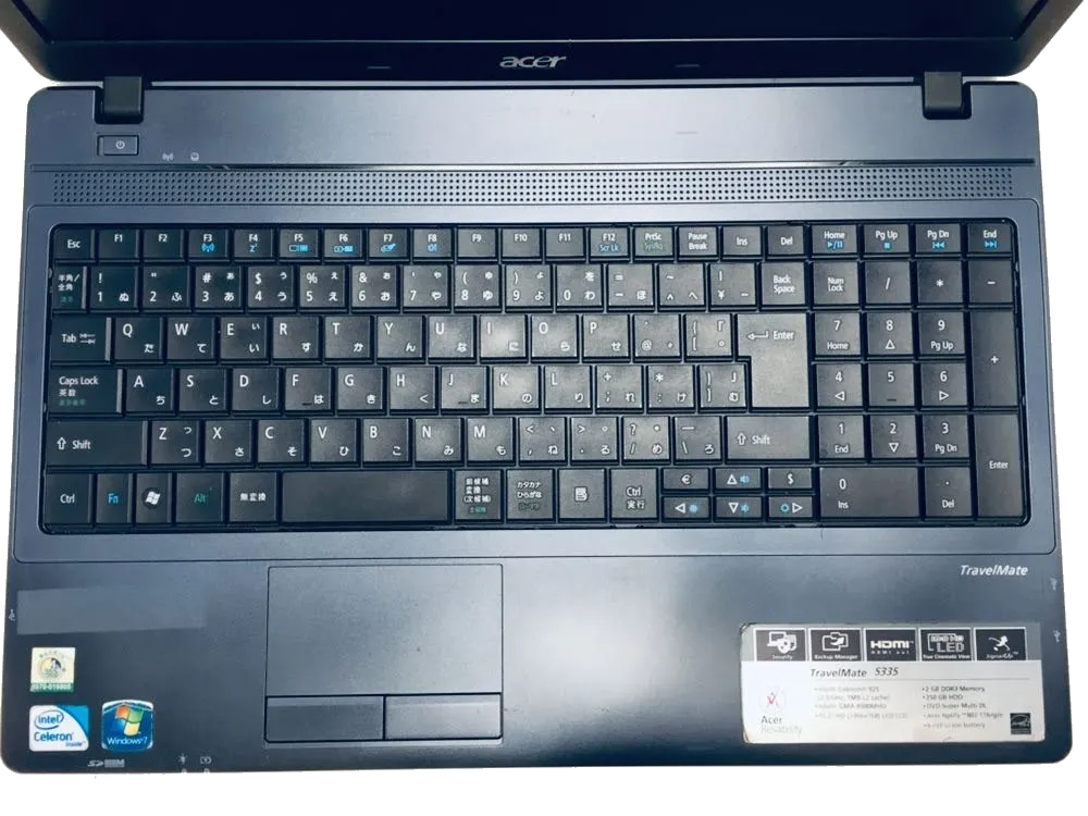 Замена тачпада Acer TravelMate 5335