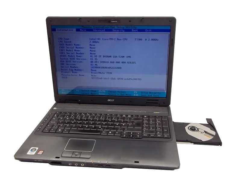 Замена тачпада Acer TravelMate 7720